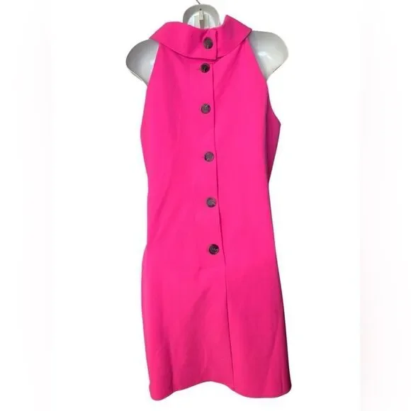 Sail to Sable Hydra Cowl Neck Button Down Back Dress - Picture 5 of 9